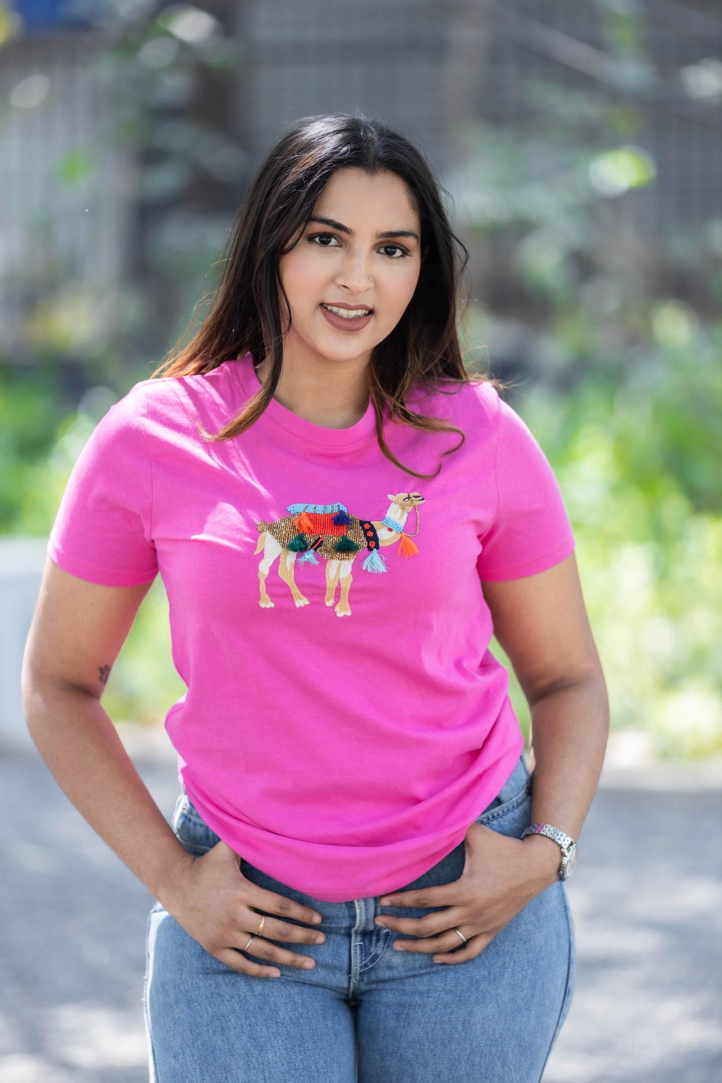 Pink Camel T-Shirt