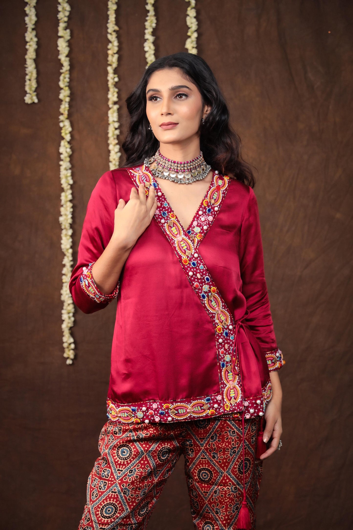 Short Angrakha Set