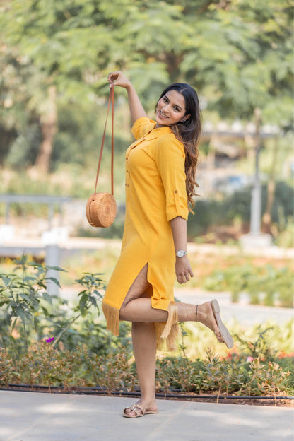 Fringe Mango Dress