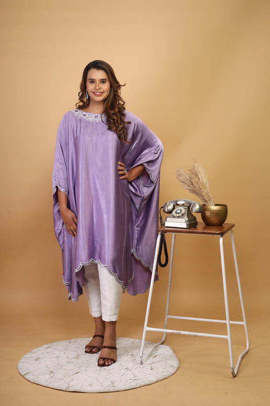 Lilac Kaftan Set