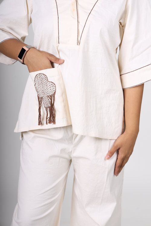 Ivory Ace Top