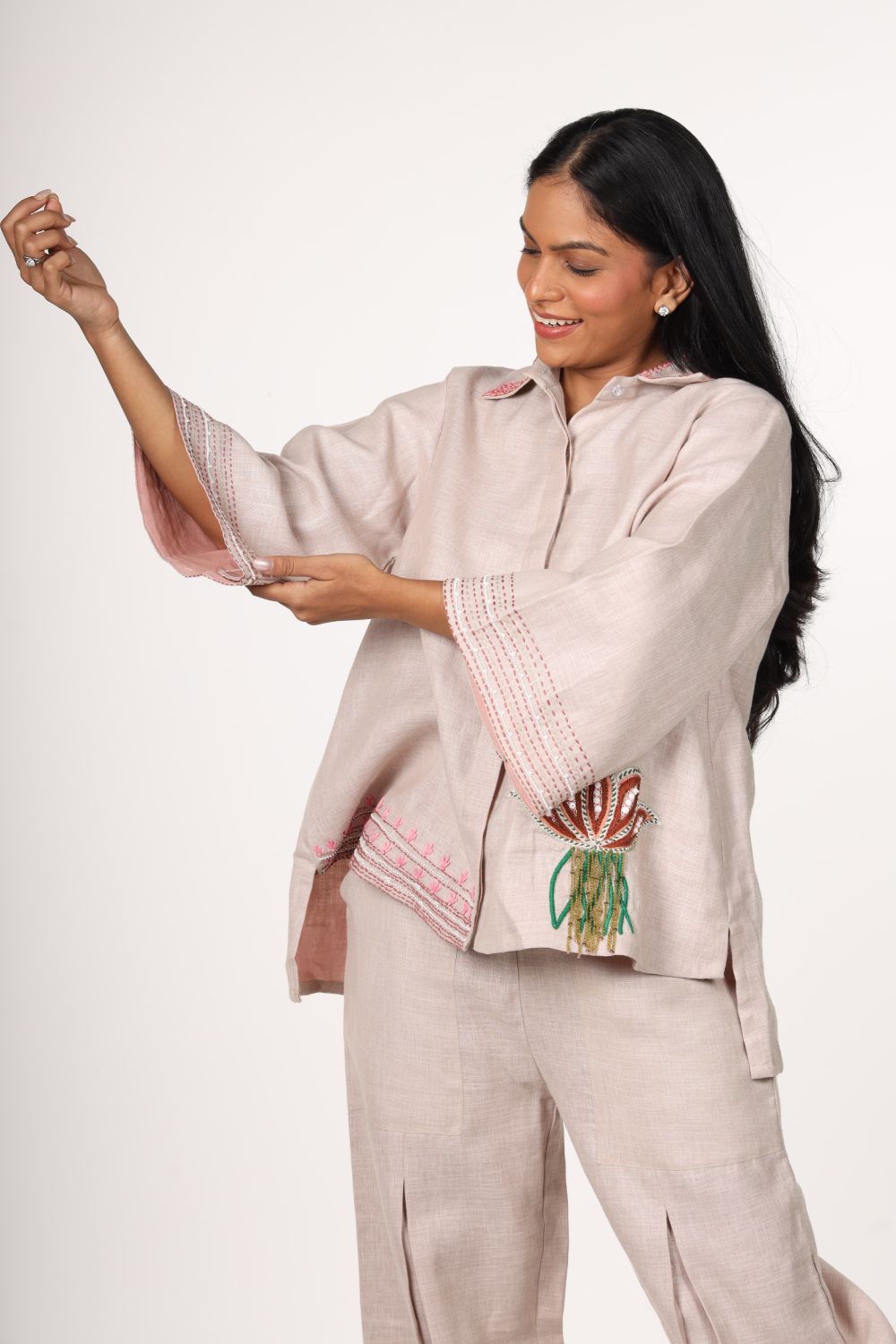 Blush Lotus Co-ord Set