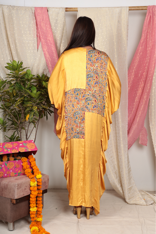 Mango Paisley Block Kaftan