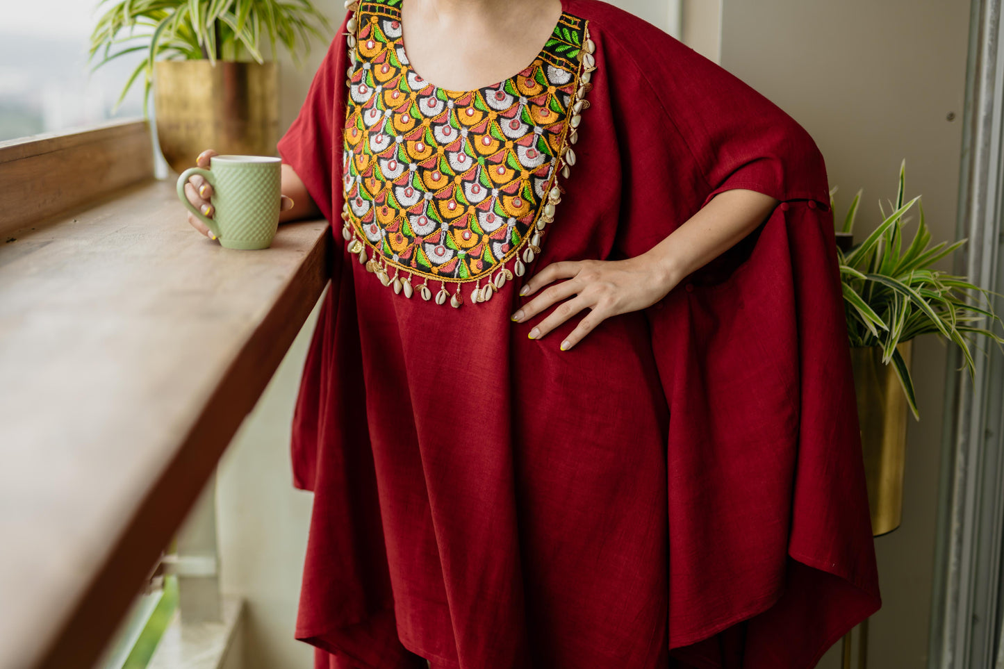 Rabari Organic Kaftan Set